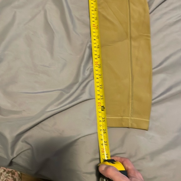 Mustard yellow fleece leggings - Picture 10 of 10
